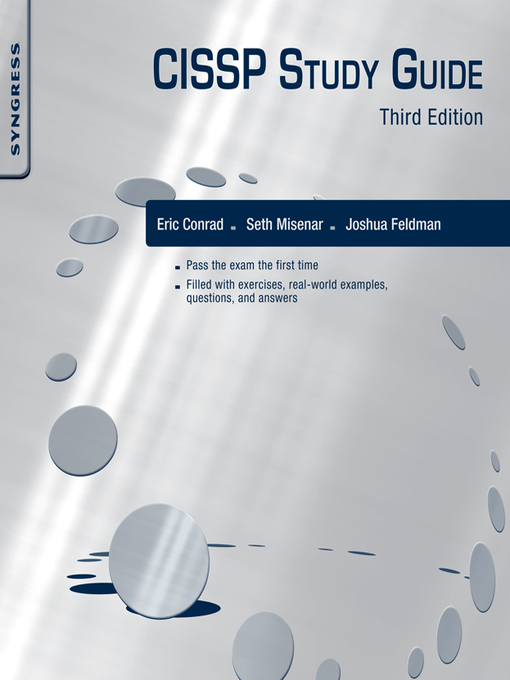 Title details for CISSP Study Guide by Eric Conrad - Available